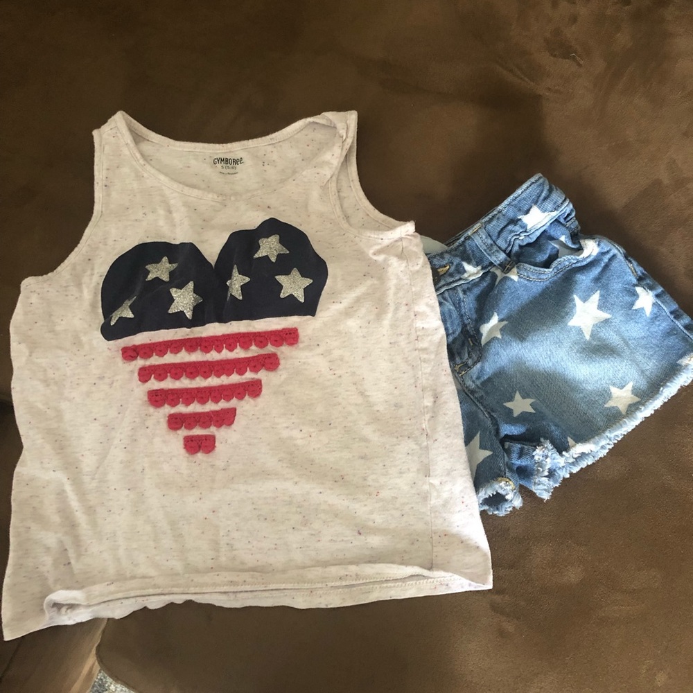 Gymboree Girls 4Th Of July Set